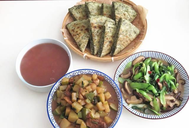 盐具体做法|周末,用这些农家菜做两菜一汤一饼,一家人吃嗨了,幸福味道