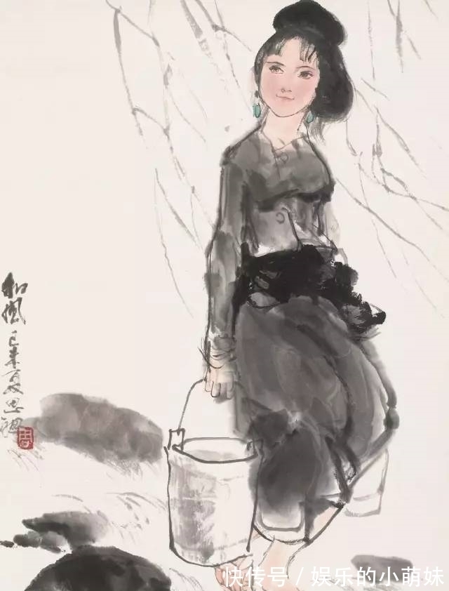 水墨!周思聪:开拓了水墨人物画的当代语言现代化探索潮流的走向!