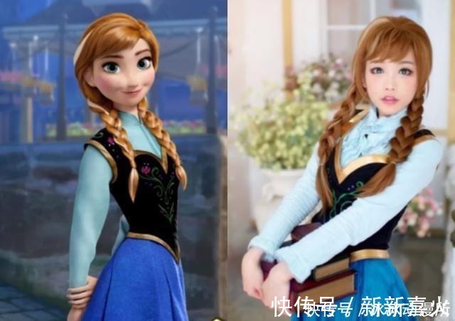 迪士尼|当迪士尼六位公主变成“真人”之后,艾莎气场强大,美人鱼好美