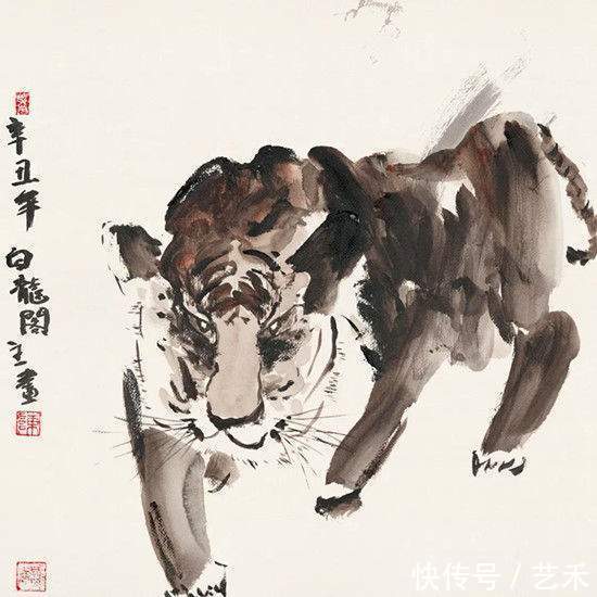 英雄出少年@虎虎生威 Ⅰ 黄信琪师生壬寅虎年虎画作品展