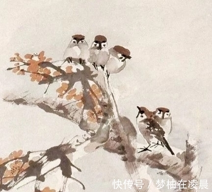 笔法&任伯年笔下的小写意鸟儿