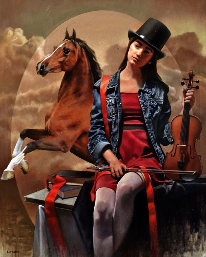 画家&开拓自己的绘画空间,追求自由的表现,成了画家创作的源动力