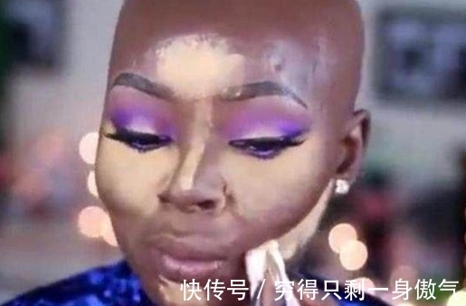 妹子 黑人妹子化妆竟用掉5瓶粉底液,看到结果后美呆了