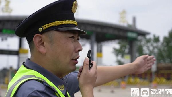 绽放在烈日下的临沂高速人|图说坚守 | 新闻记者