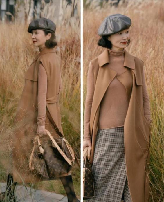 大衣 大衣才是秋冬的王者,这5种颜色的大衣,像模特这样搭配美爆了