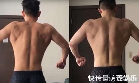 支架|小哥健身只做俯卧撑、深蹲、引体向上,坚持了1个月,看健身效果