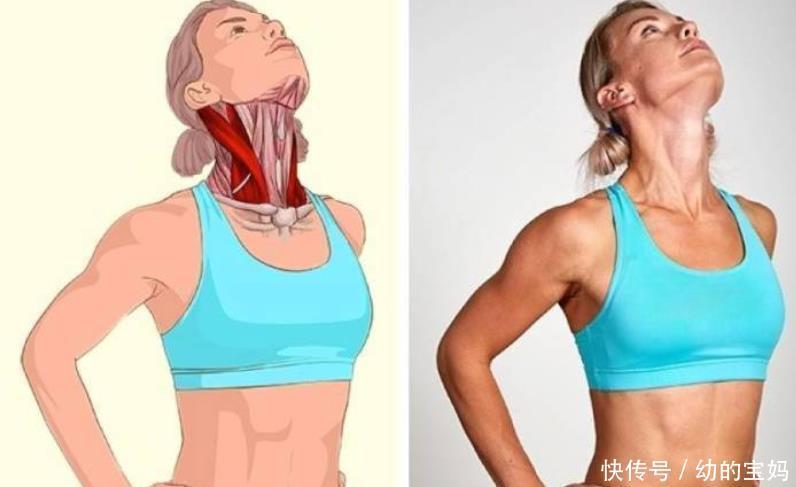 颈部|每天拉筋缓解疲劳，提升气质，你会拉伸吗？