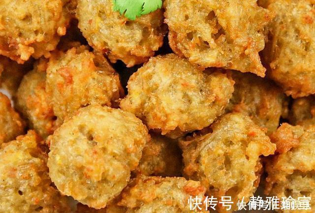 炸丸子需不需要放面粉？教你正确方法，丸子酥脆爽口，放凉也不硬