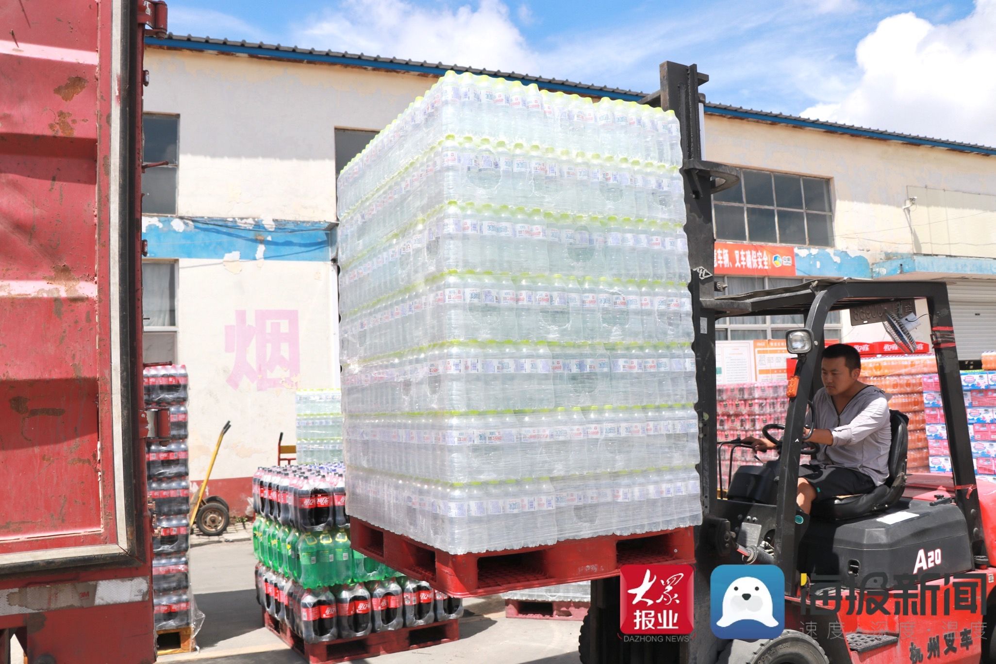 家乡|情系家乡 回馈桑梓 日照市河南商会向郑州捐赠救灾物资