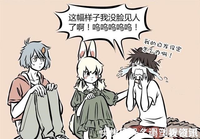 白毛|非人哉同样是毛茸茸的动物,小玉和哮天夏季掉毛,九月黑化!