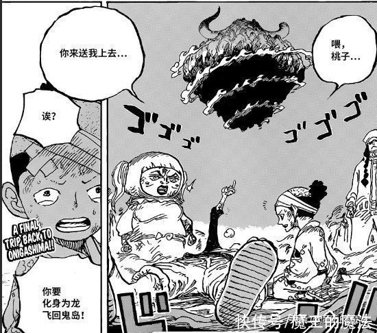 小忍|海贼王1021话情报:桃之助长大成人,罗宾恶魔果实再度进化