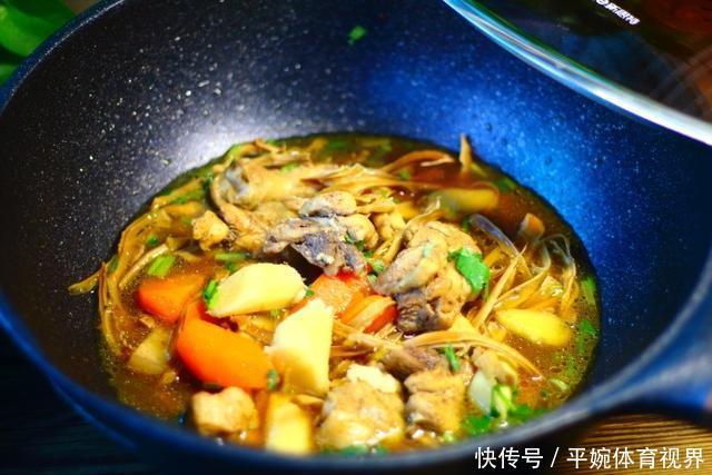 干竹笋|做炖菜食用不要太单一,5种食材混合搭配有荤有素,多吃也不腻