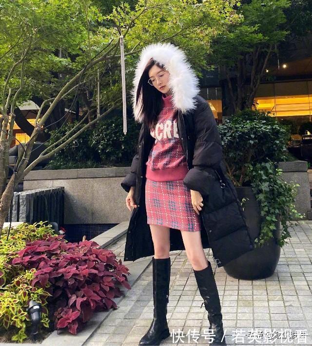 穿衣|矮个子女生穿长靴时，谨记这3个“穿衣法则”，显高真的没那么难
