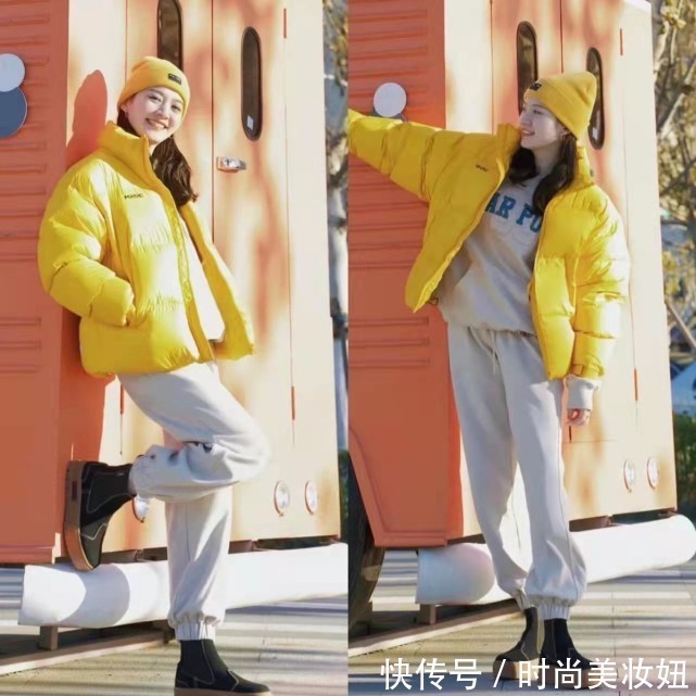 羽绒服|“羽绒服+长裤”,才是冬季的正确打开方式,保暖又洋气