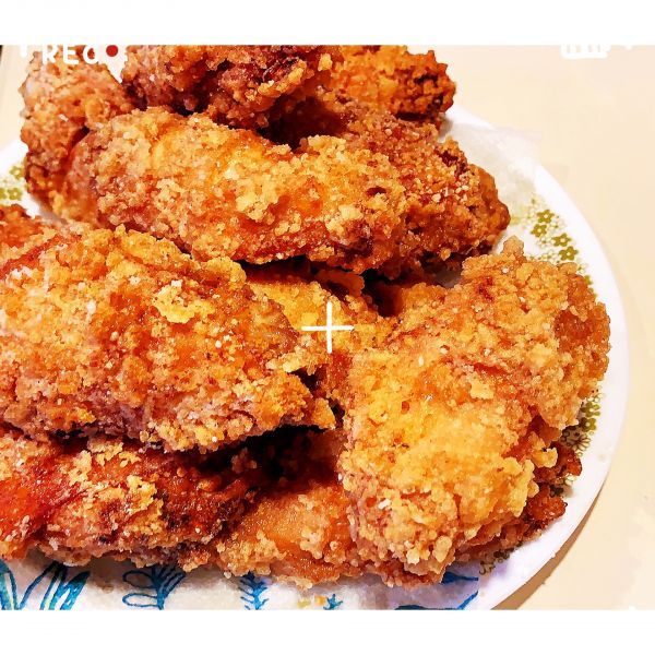 30g盐|吮指香辣盐酥鸡翅