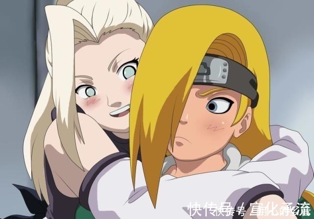 井野|火影番外井野与迪达拉成功牵手,小迪达拉传承了父母特点!