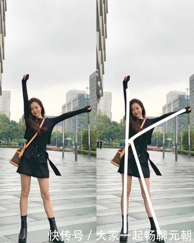 姿势|流行的“字母式”拍照很简单,9个造型拍出高级感,学一遍就会用