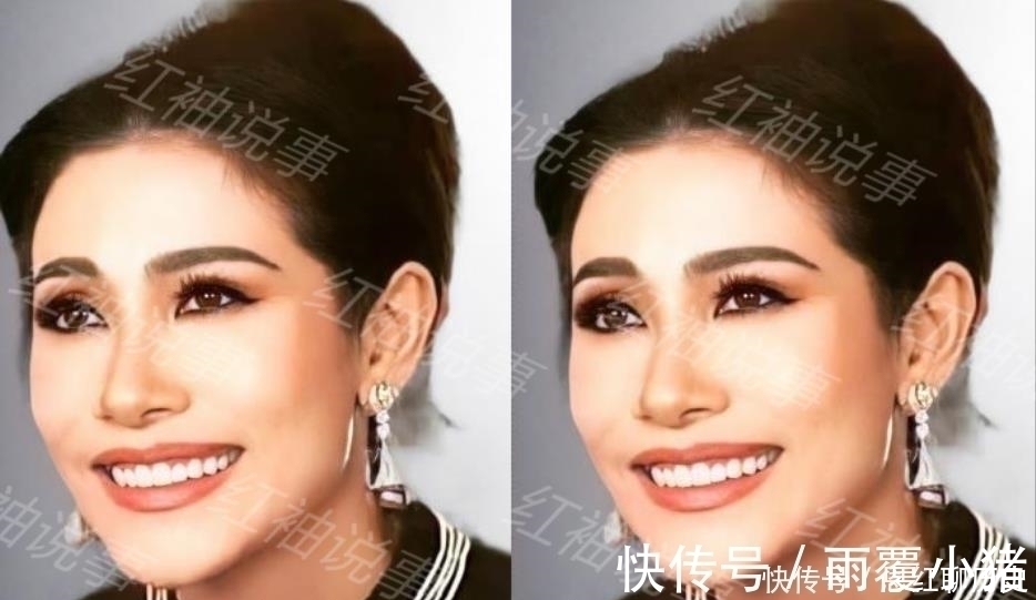 泰王@36岁诗妮娜荣归故里!参加家庭聚会坐C位,接受亲戚们匍匐跪拜