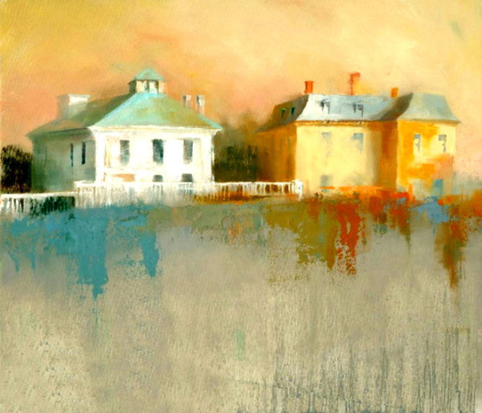 英伦风光@明快自然的英伦风光：画家保罗·斯通的绘画作品欣赏