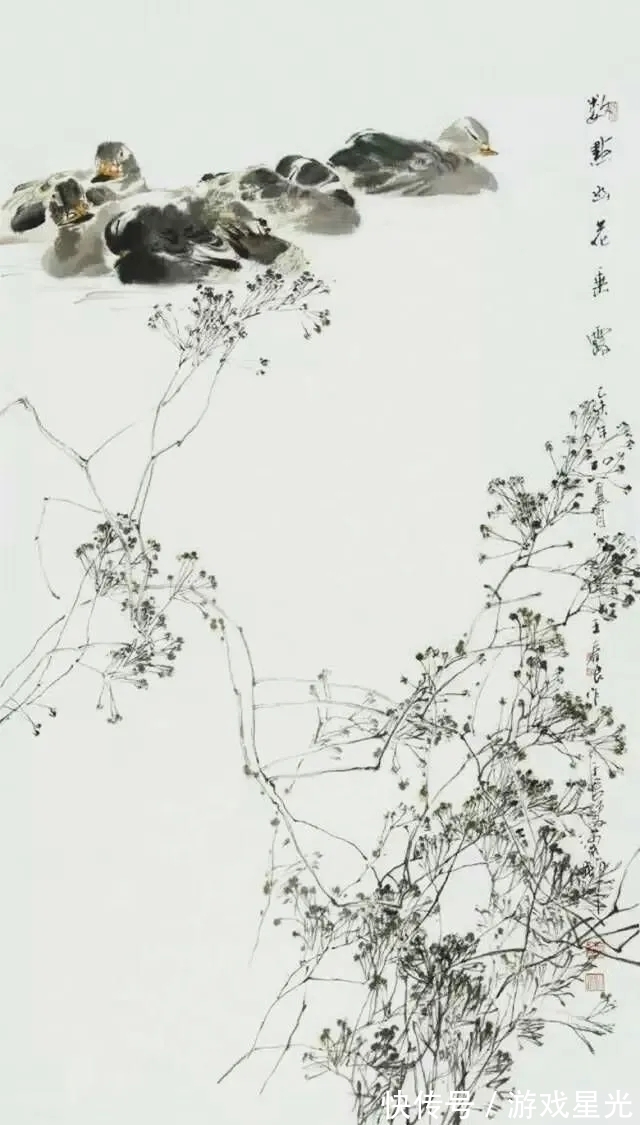 文脉&西安中国画院|王春良的写意花鸟画,得文脉正气