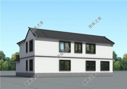 x2|120平米左右农村小四合院设计，韵味十足，领略中式建筑的美