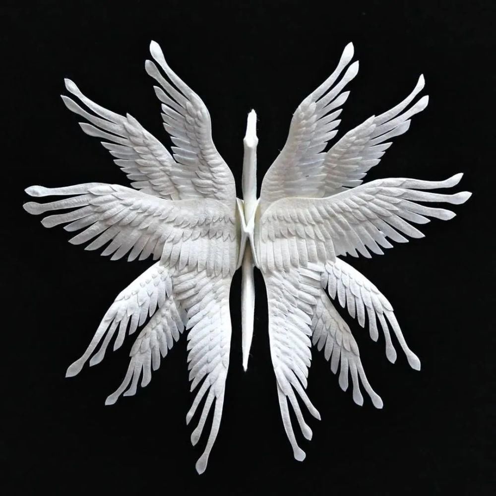 抑郁小哥把一只2毛钱的千纸鹤折成了我买不起的样子,不但病好了还年入百万