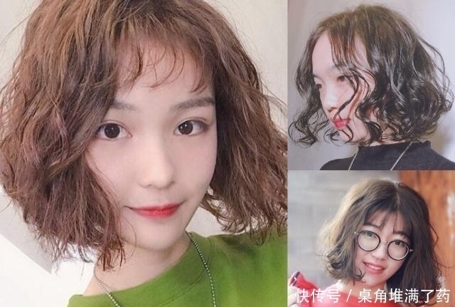 脸小|今年流行“小卷烫”发型,不用打理,显嫩又时髦!