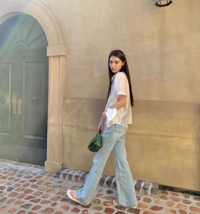 超短裙|ins时尚博主jujia近日私服范本 有自己特色的韩国穿搭