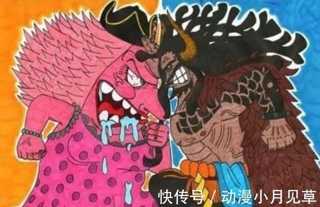 卡二|海贼王：卡二的父亲终于现身，实力比凯多还强，首次出现四皇联手！