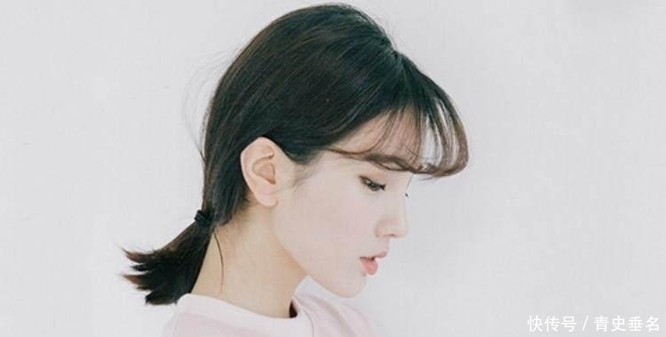 马尾辫|方脸的小姐姐想要变好看,头发很重要,网友:确实如此