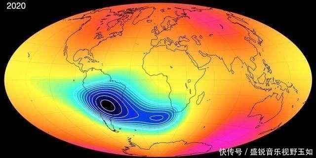 美国宇航局 南大西洋现磁场异常，是地球磁场要翻转吗专家称或出现独立磁场