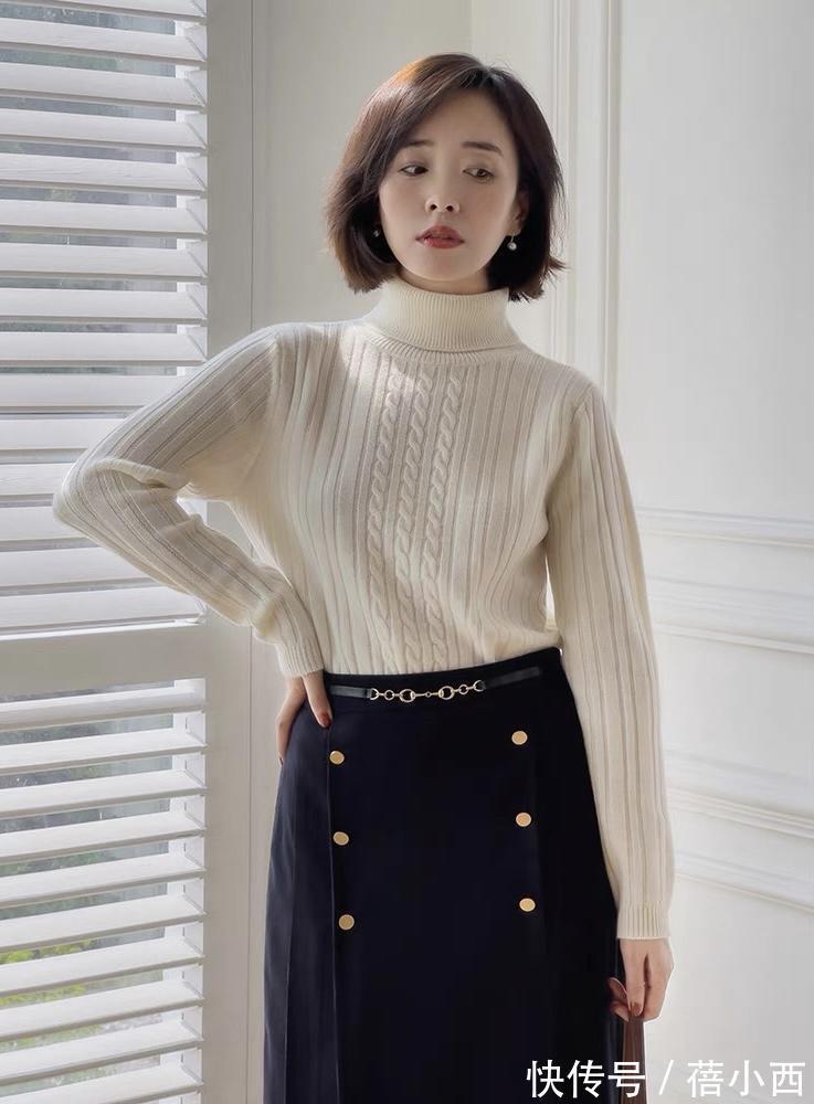 毛衣 奔三奔四的女人,建议多穿“毛衣”,搭配半身裙裤子大衣都很高级