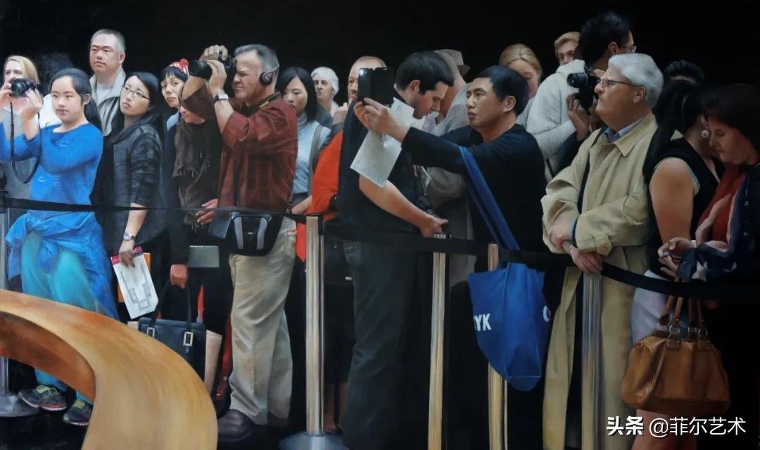 安妮·罗达!法国画家安妮·罗达超高清、超写实人物油画作品欣赏