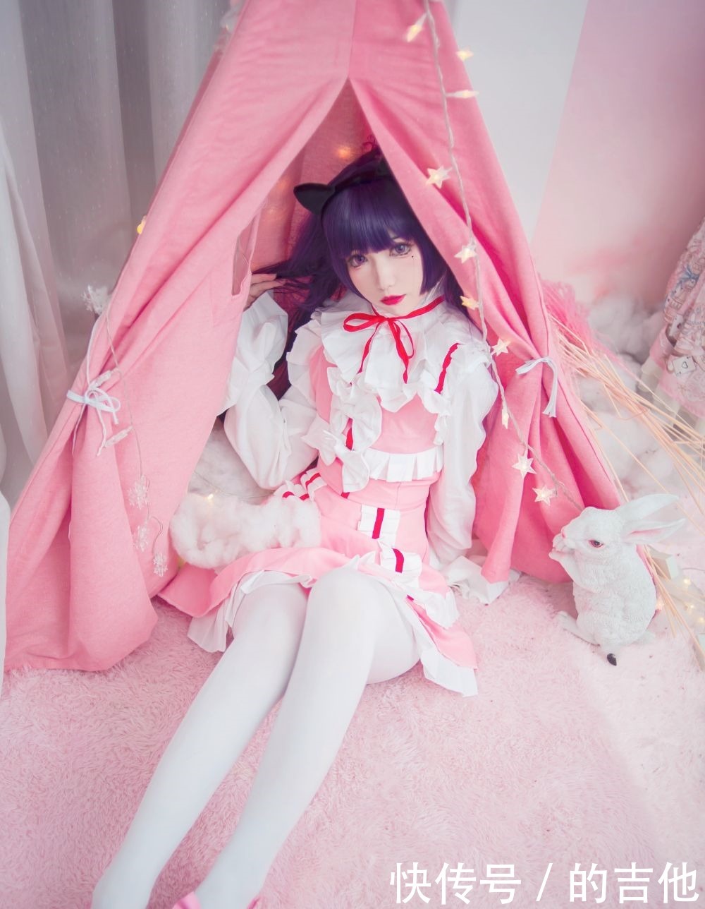 黑貓|俺妹五更琉璃cos，“喜歡你的心情不會(huì)輸給任何人”！