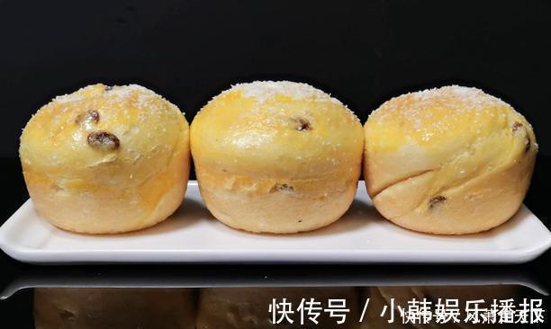 碗面|想吃面包不用买，1碗面3个鸡蛋，不用烤箱，香甜松软吃不够