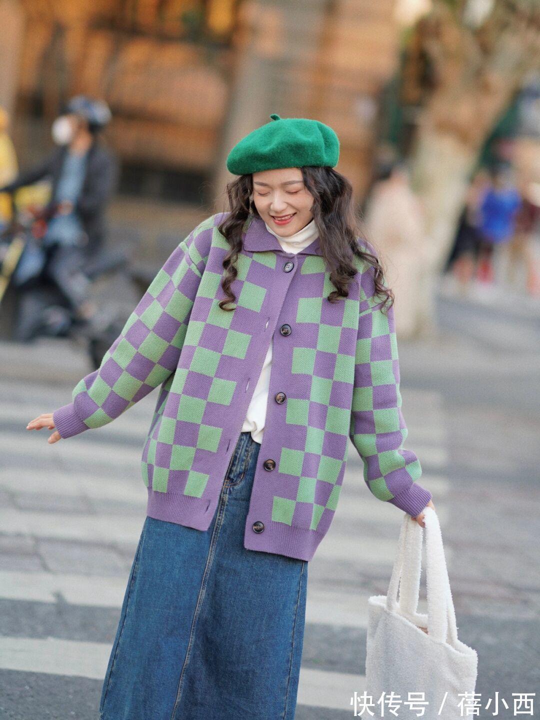 搭配 优雅又时髦的女人,衣橱里一定有“开衫”,搭配半身裙裤子很高级