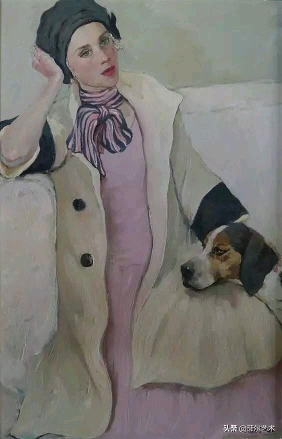 画家|乌克兰女画家色粉画作品,跳舞的姑娘可真美