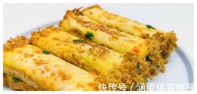 面团|怎么做出松软金黄的吐司,教你用对这一步,在家就能做出肉松吐司