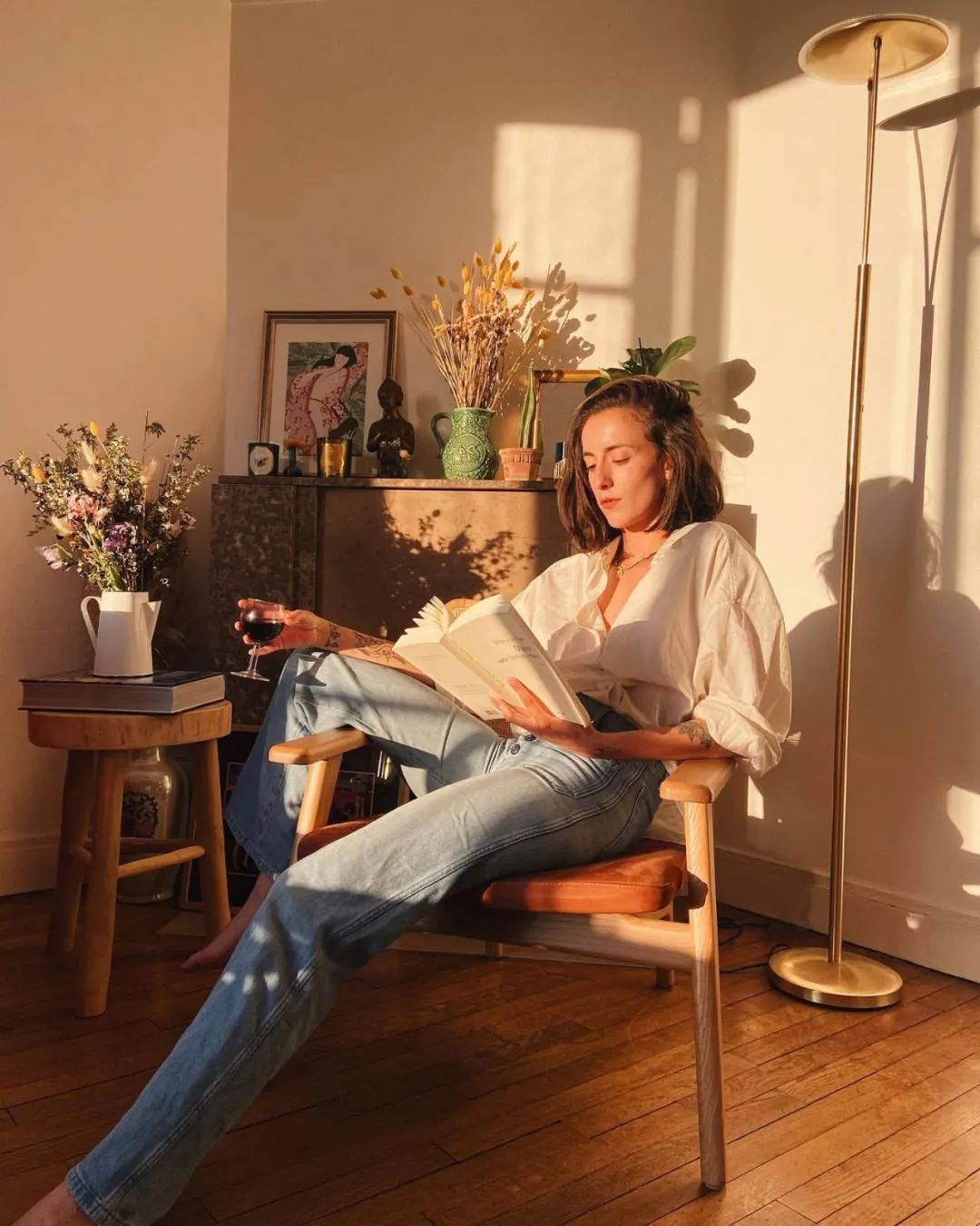 法式|法式上衣+高腰下装，今年夏天必火的组合