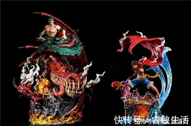 庞克哈萨德|海贼王索隆手办的合集,技能过于炫酷,比索隆本尊还值钱!