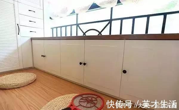 地柜|阳台万万不要装顶柜了,这样设计更安全实用,简直机智极了