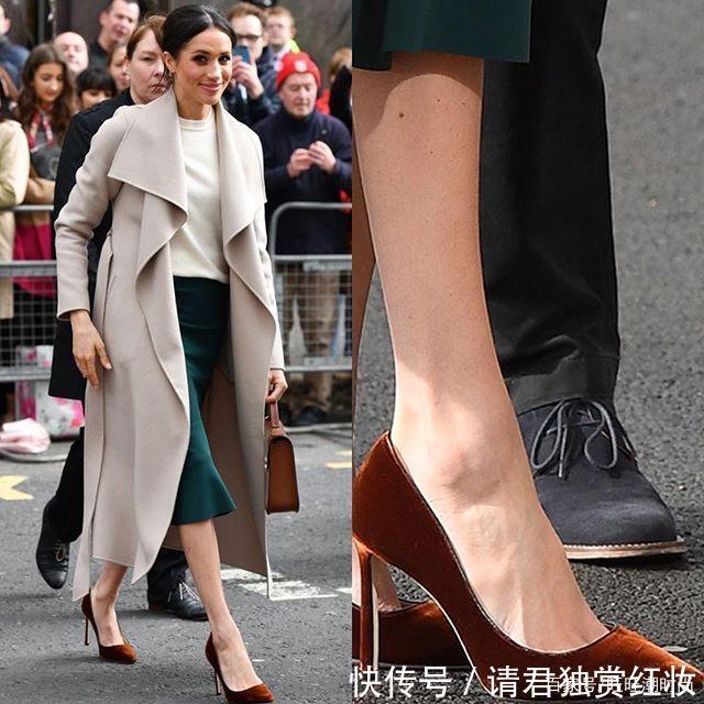 梅根的高跟鞋时尚温柔麂皮or优雅缎面,气质出众