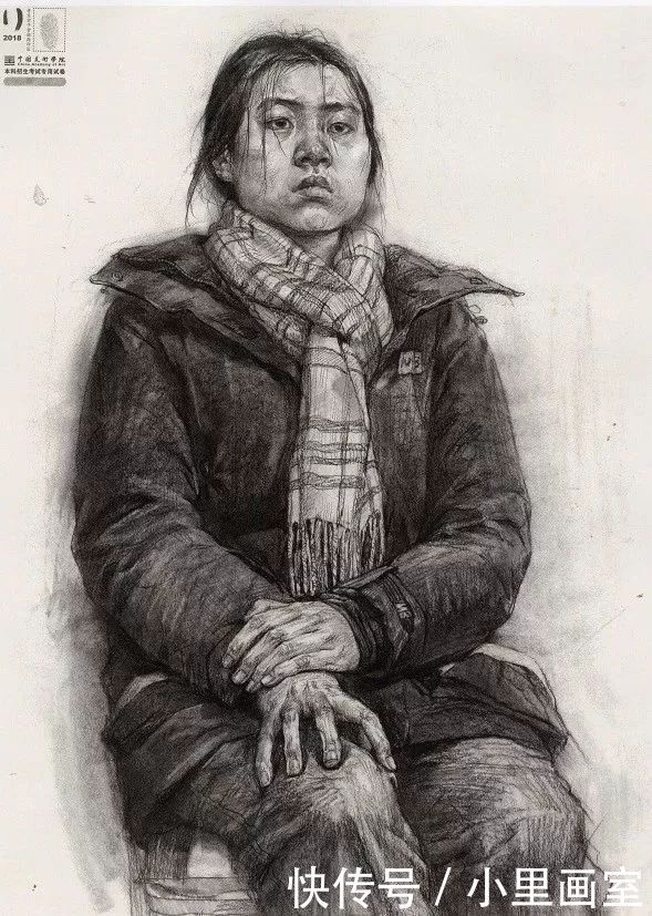 以横构图形|中国美院初试素描考什么?看了你就知道(附近年素描高分卷)