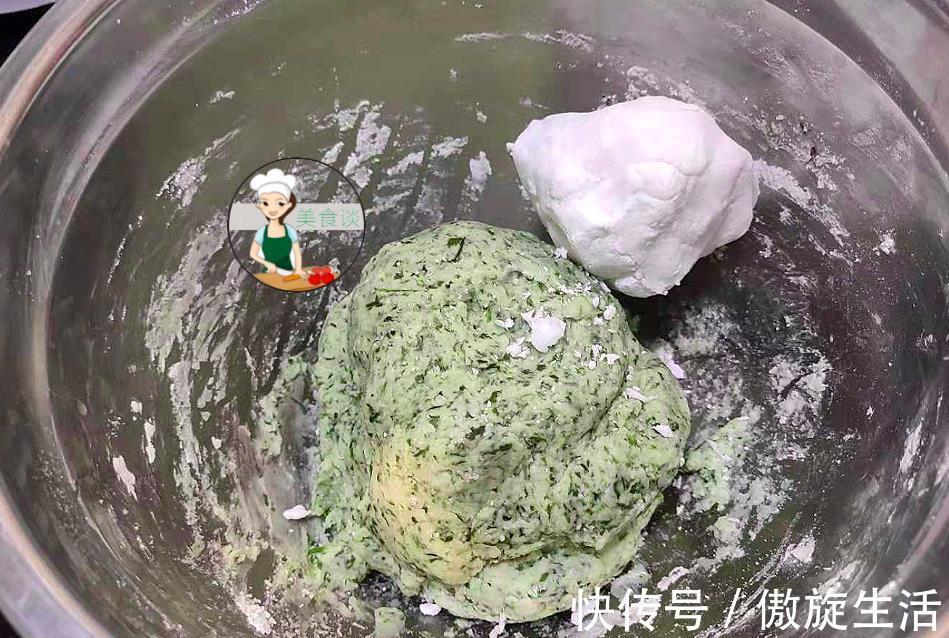 包饺子|此草浑身是“宝”，打成泥包饺子，蒸一蒸就好，软糯清香，真好吃