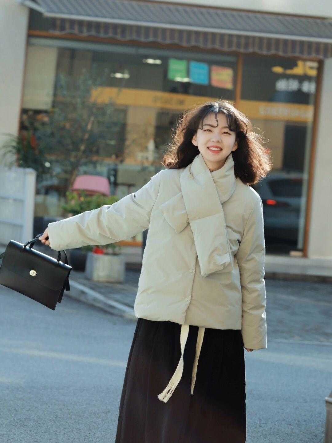 穿衣风格 小个子女生也能穿出韩系范儿,这些搭配保暖又有腔调,时髦百搭