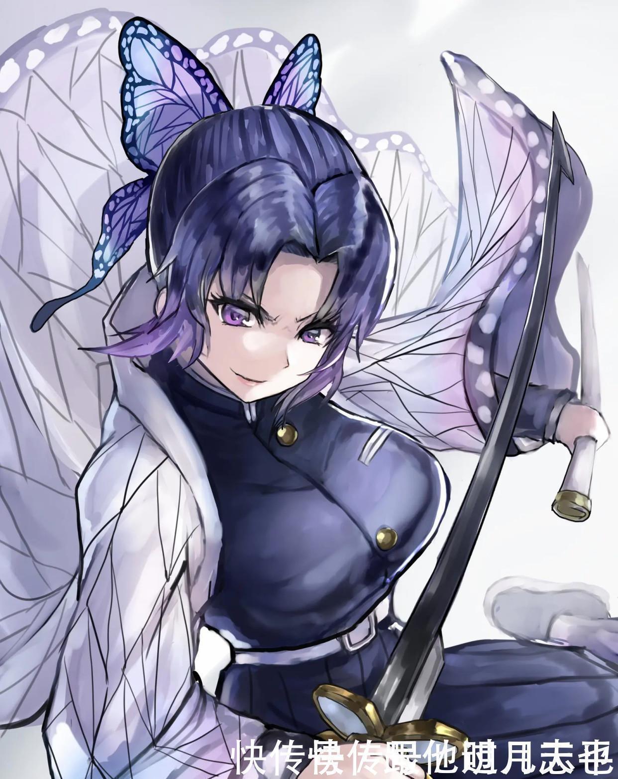 圣诞节|这些《鬼灭之刃》的同人画师，为什么画出的蝴蝶忍都很像本子呢？