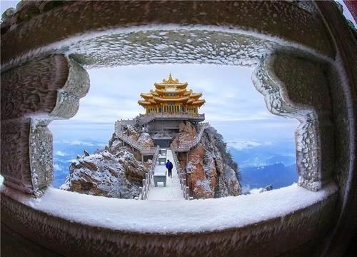 据传老子生|这座山：相传和老子有很大关系，尤其是冬天的雪景更是美妙绝伦！