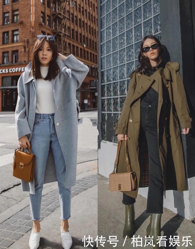 秋冬大衣穿搭关键在裤装，宝藏博主亲自示范，这4种裤装最高级