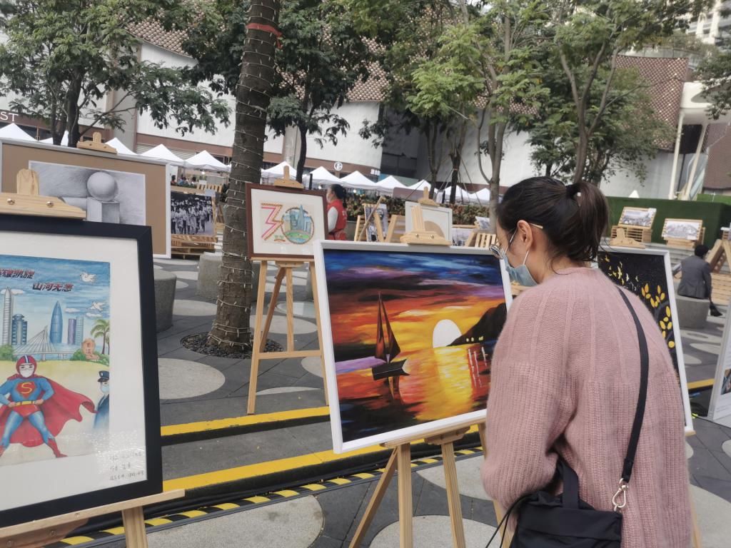  南山|南山残疾友人20幅作品参展，获市民观赏点赞！