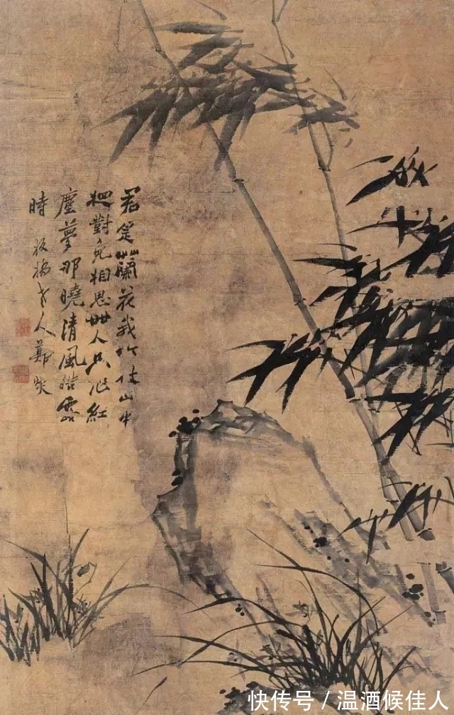 郑板桥$花鸟画|飘逸俊朗!郑板桥画竹精选